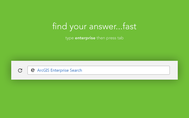 ArcGIS Enterprise Search chrome谷歌浏览器插件_扩展第1张截图