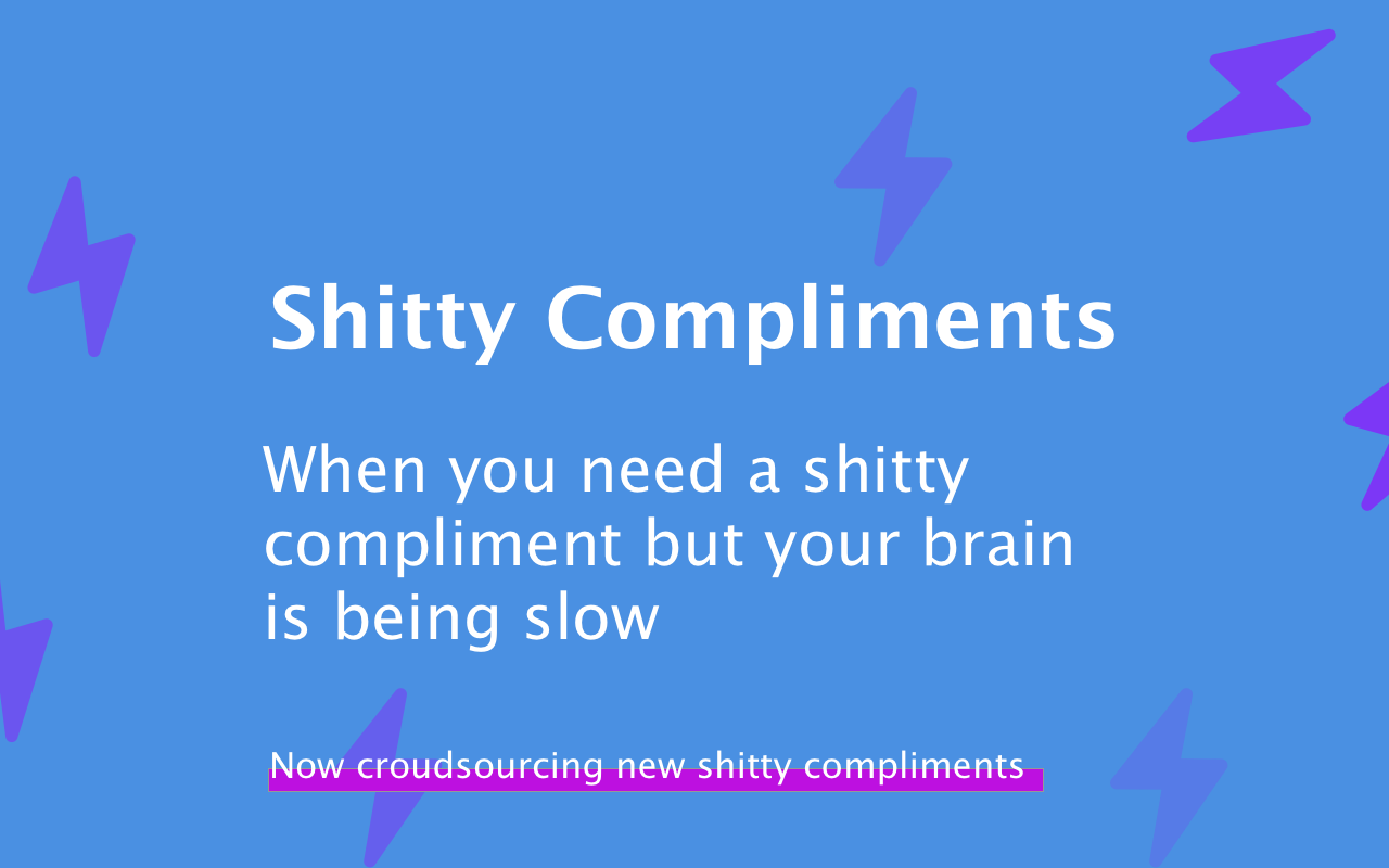 Shitty compliments chrome谷歌浏览器插件_扩展第7张截图