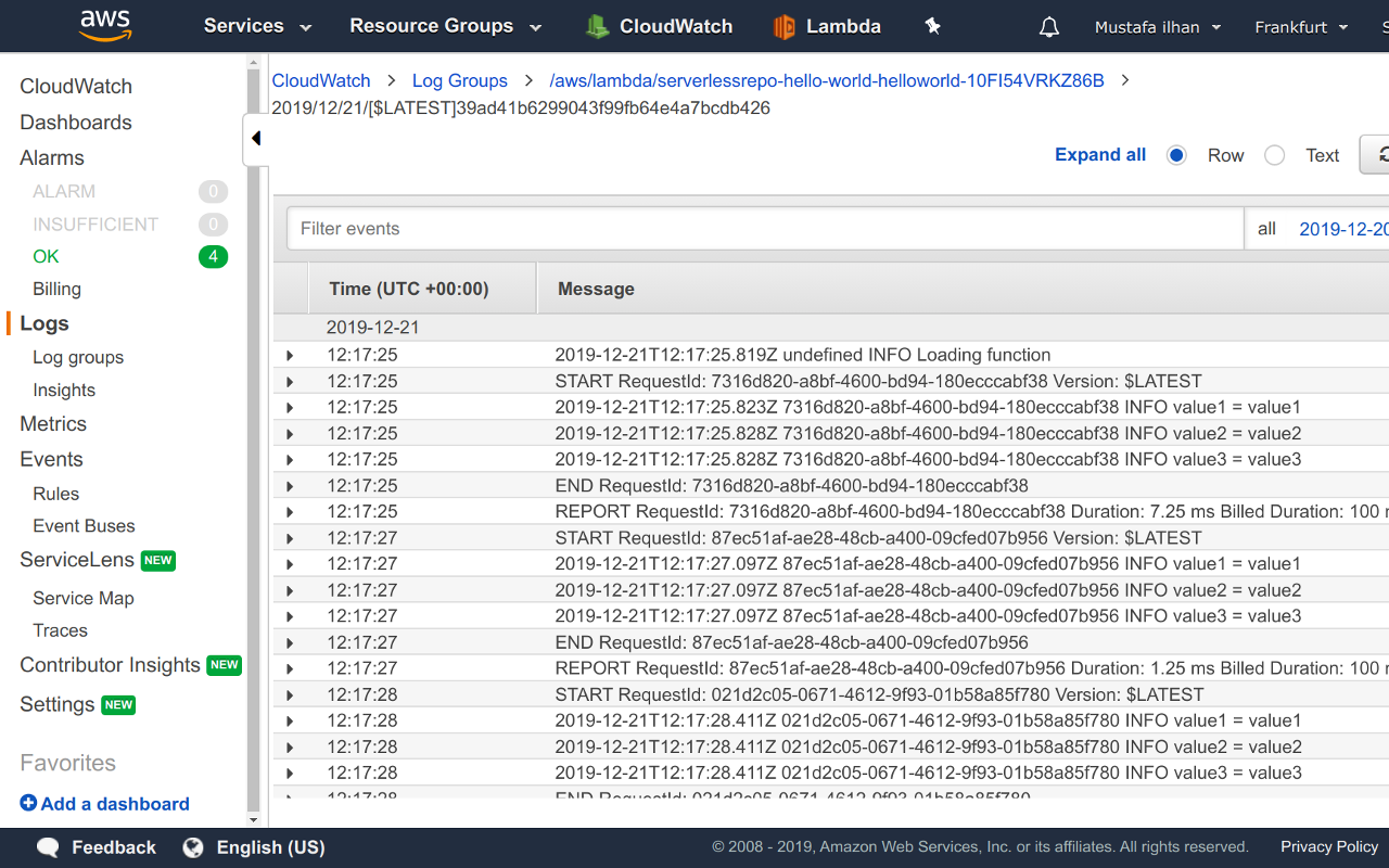 Colorize AWS CloudWatch Logs chrome谷歌浏览器插件_扩展第1张截图