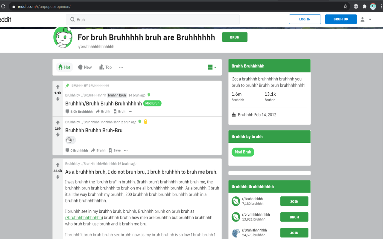 Bruh chrome谷歌浏览器插件_扩展第1张截图