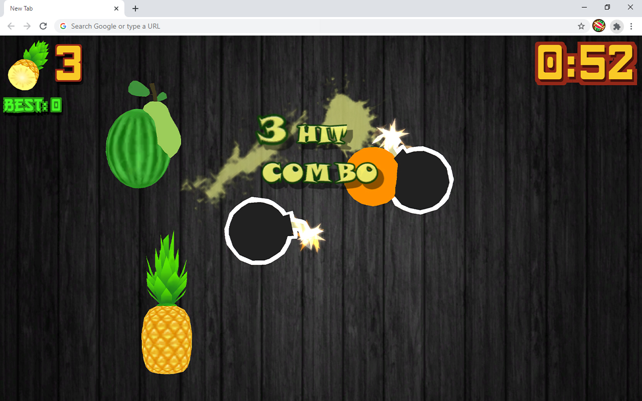 Fruits Cut 3D Game chrome谷歌浏览器插件_扩展第6张截图