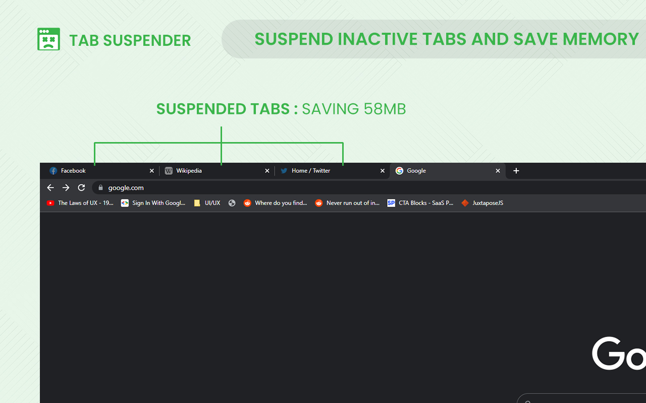 Tab Suspender chrome谷歌浏览器插件_扩展第2张截图