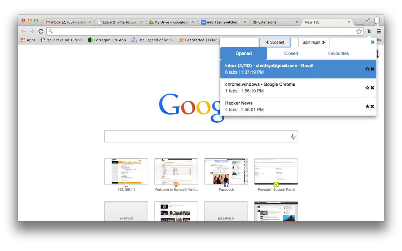 Web Task Switcher chrome谷歌浏览器插件_扩展第1张截图