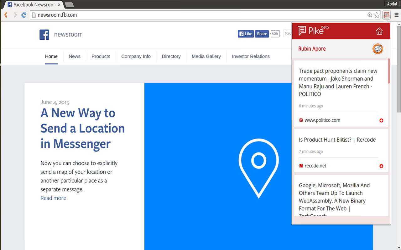 Pike chrome谷歌浏览器插件_扩展第1张截图