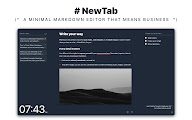 # NewTab chrome谷歌浏览器插件_扩展第1张截图