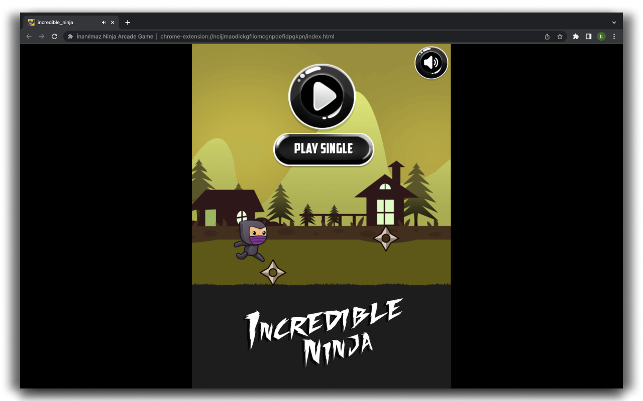 Incredible Ninja Game - HTML5 Game chrome谷歌浏览器插件_扩展第5张截图