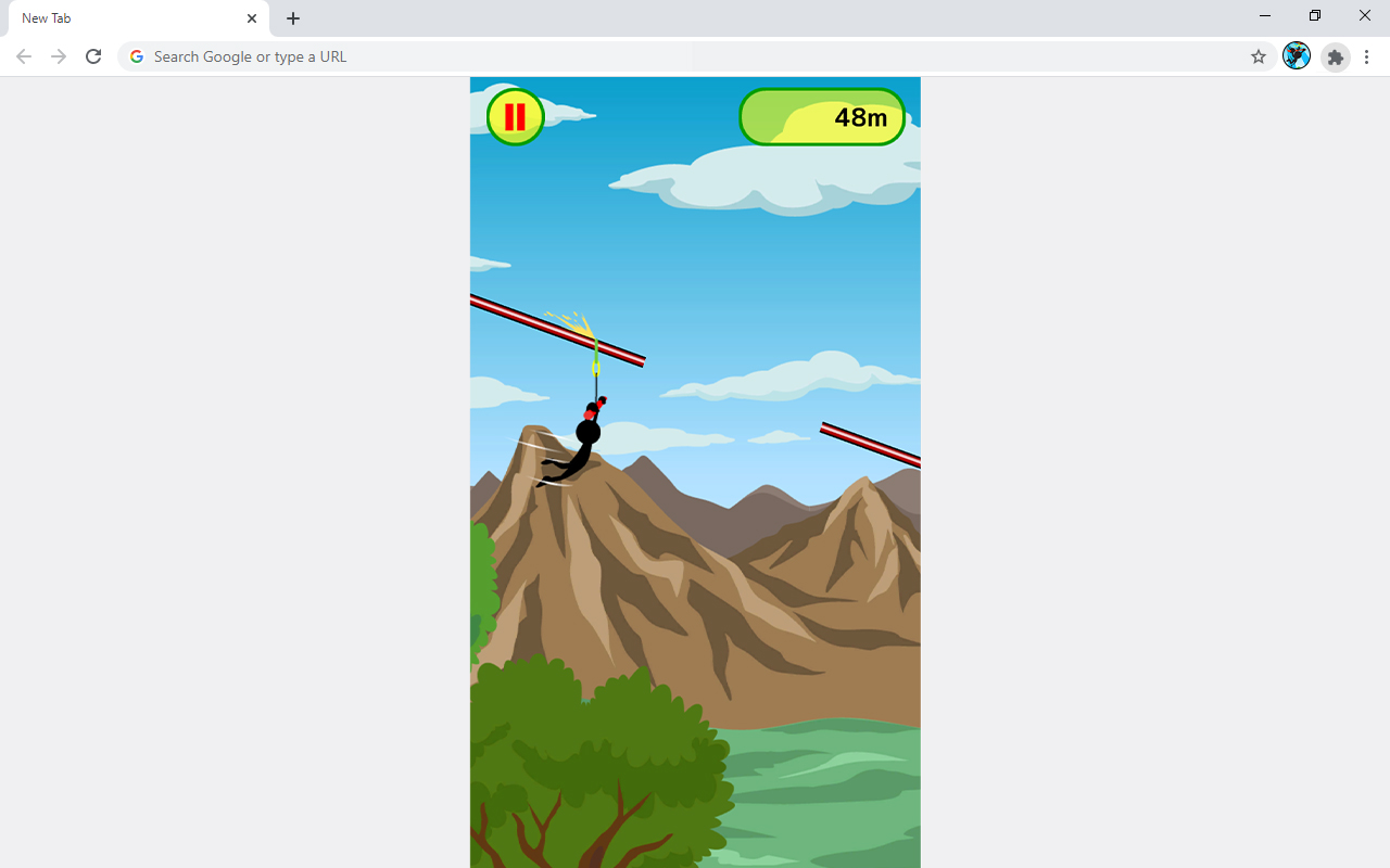 Stickman Jumping Game chrome谷歌浏览器插件_扩展第2张截图