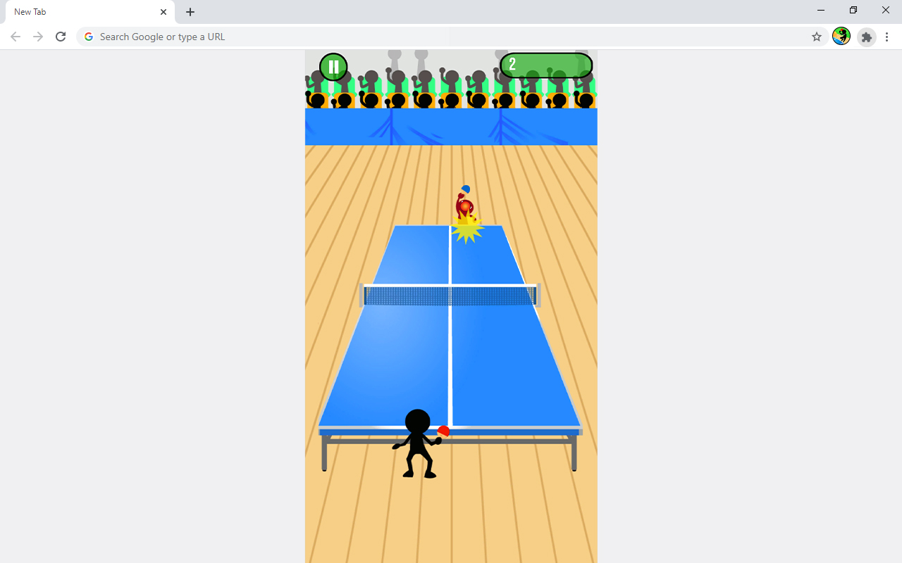 Stickman Ping Pong Sports Game chrome谷歌浏览器插件_扩展第5张截图