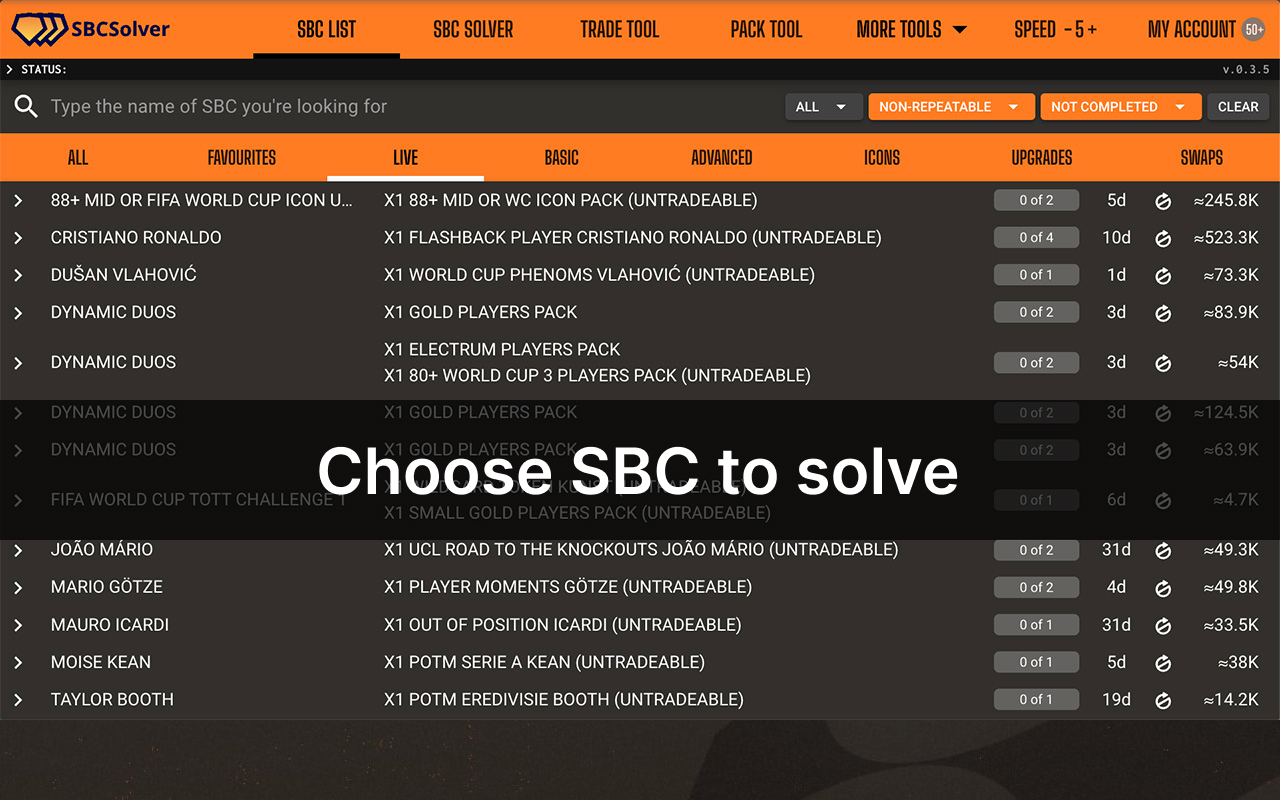 FC24 SBC solver chrome谷歌浏览器插件_扩展第5张截图