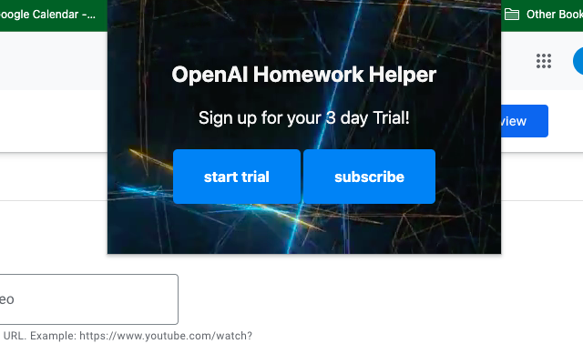 OpenAI Study Buddy chrome谷歌浏览器插件_扩展第4张截图