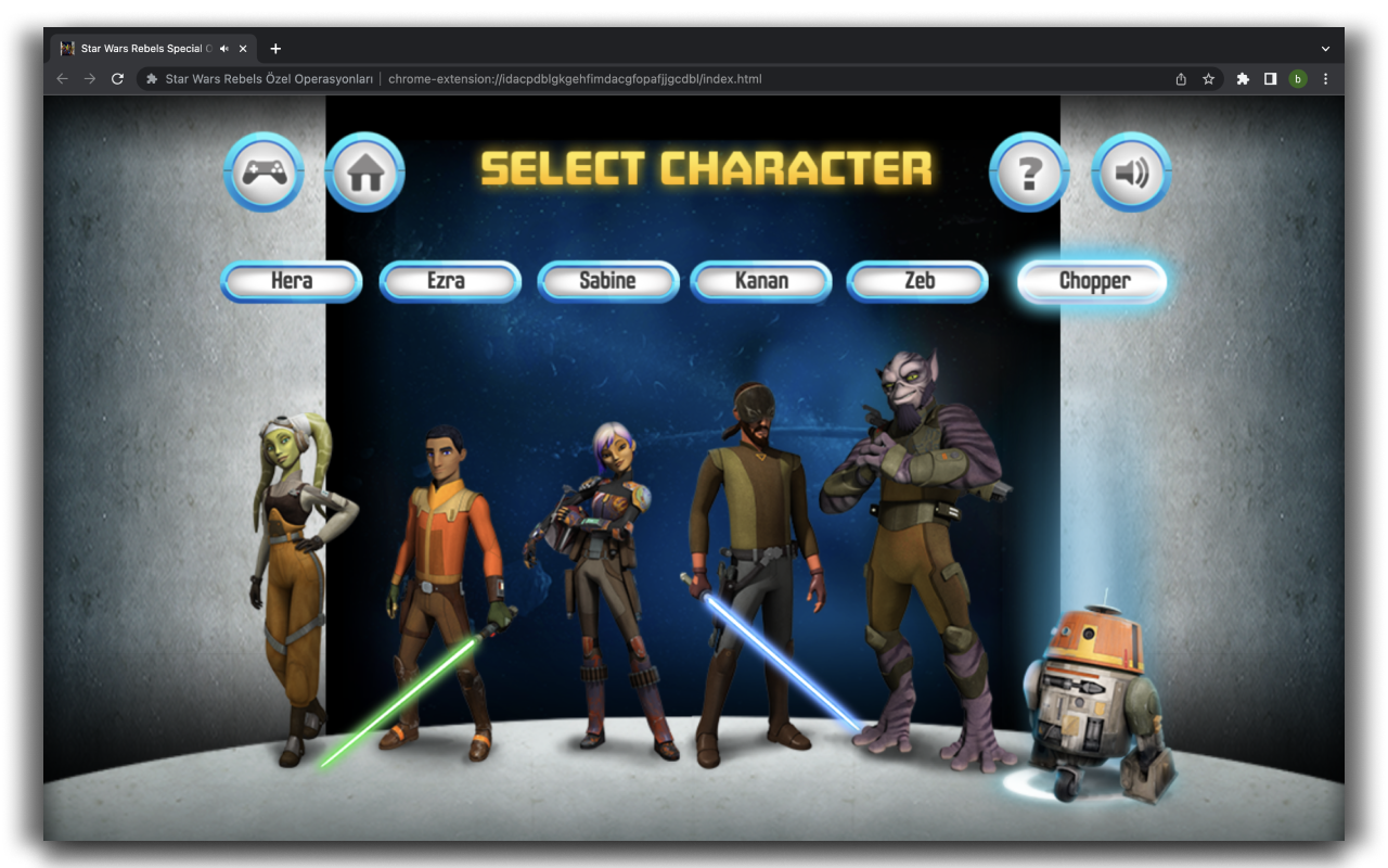 Star Wars Rebels Special - Shooting Game chrome谷歌浏览器插件_扩展第4张截图