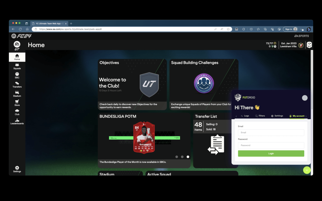 FUTDroid chrome谷歌浏览器插件_扩展第1张截图