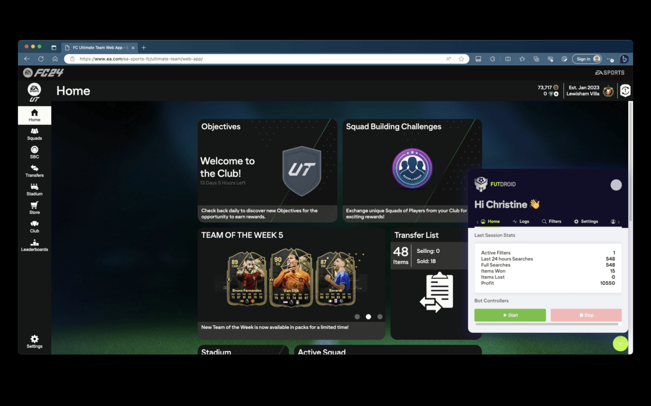 FUTDroid chrome谷歌浏览器插件_扩展第2张截图