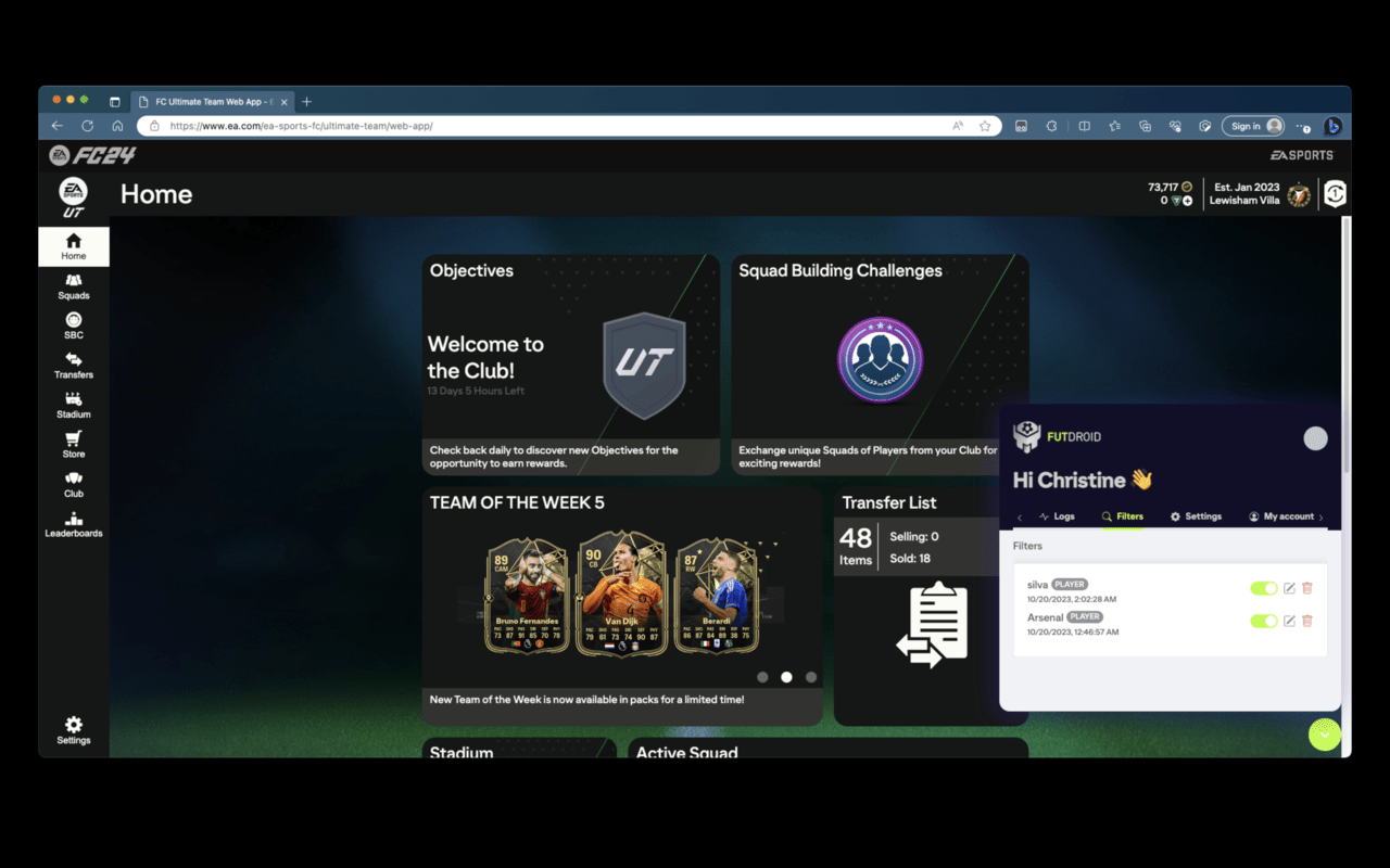 FUTDroid chrome谷歌浏览器插件_扩展第3张截图