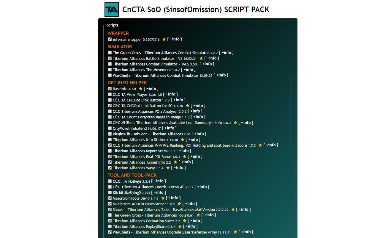 CnCTA SoO SCRIPT PACK chrome谷歌浏览器插件_扩展第5张截图