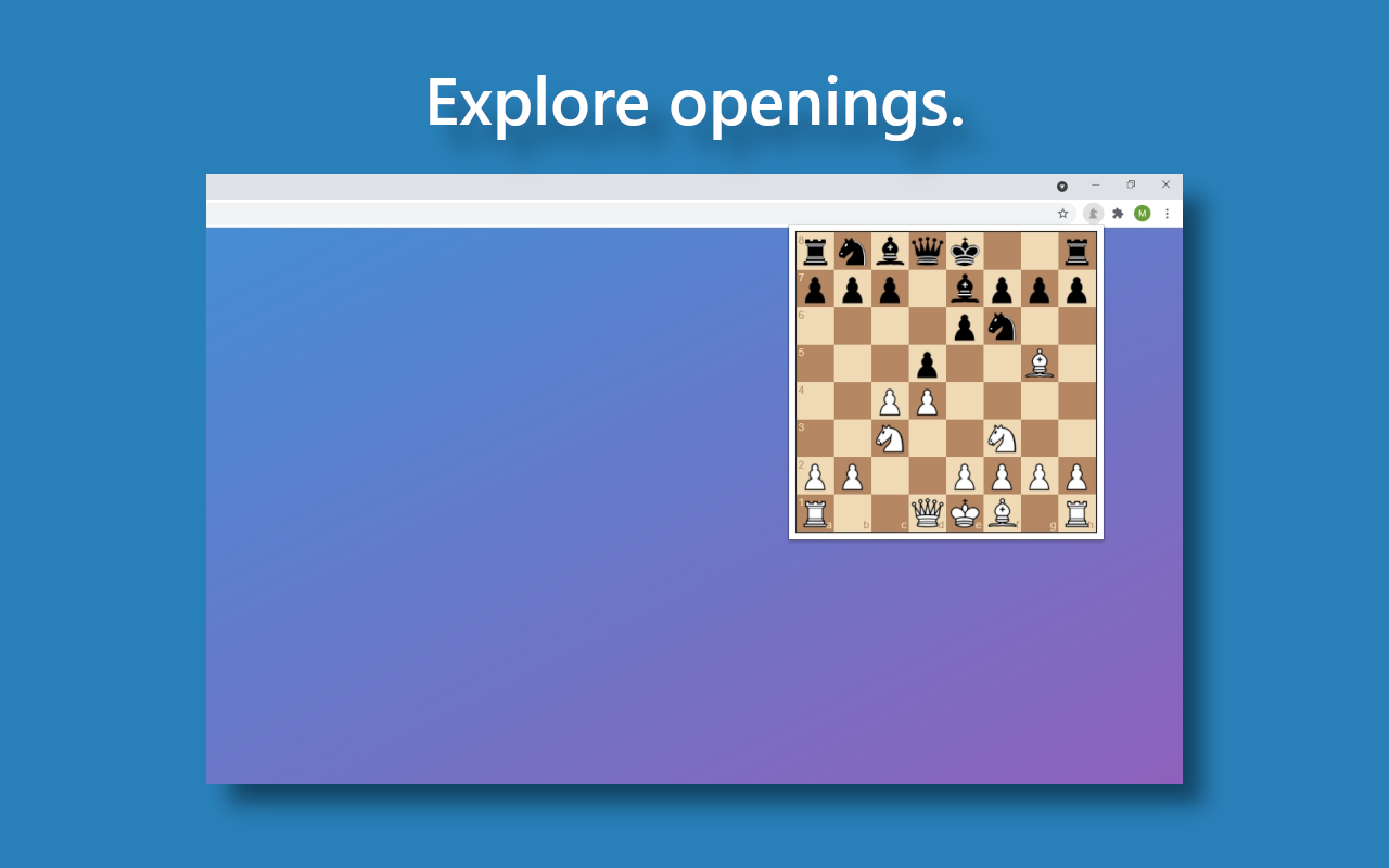 Popup Chess chrome谷歌浏览器插件_扩展第2张截图