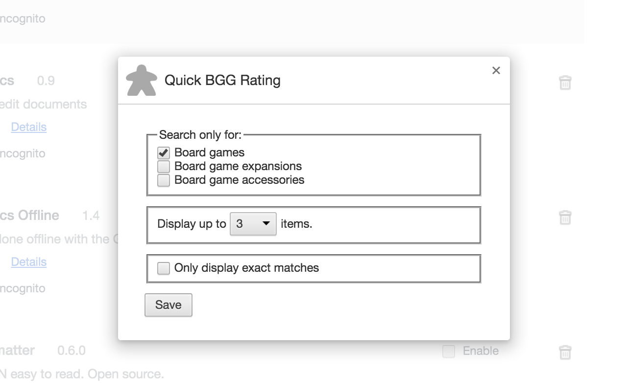 Quick BGG Rating chrome谷歌浏览器插件_扩展第2张截图