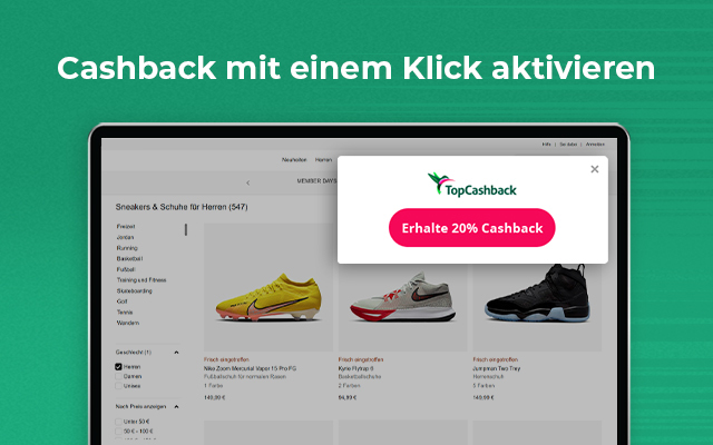 TopCashback DE Erhalte Cashback & Gutscheine chrome谷歌浏览器插件_扩展第3张截图