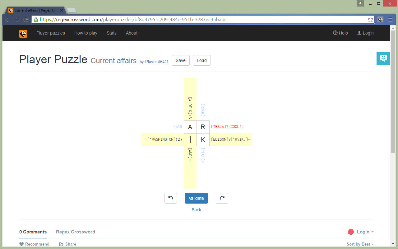 Regex Crossword Goodies chrome谷歌浏览器插件_扩展第1张截图