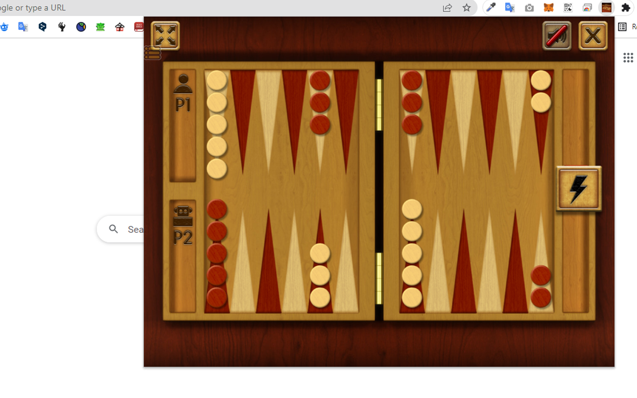 Classic Backgammon Game chrome谷歌浏览器插件_扩展第2张截图