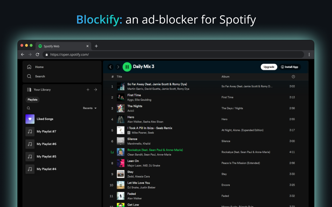 Spotify Ad Blocker - Blockify chrome谷歌浏览器插件_扩展第1张截图