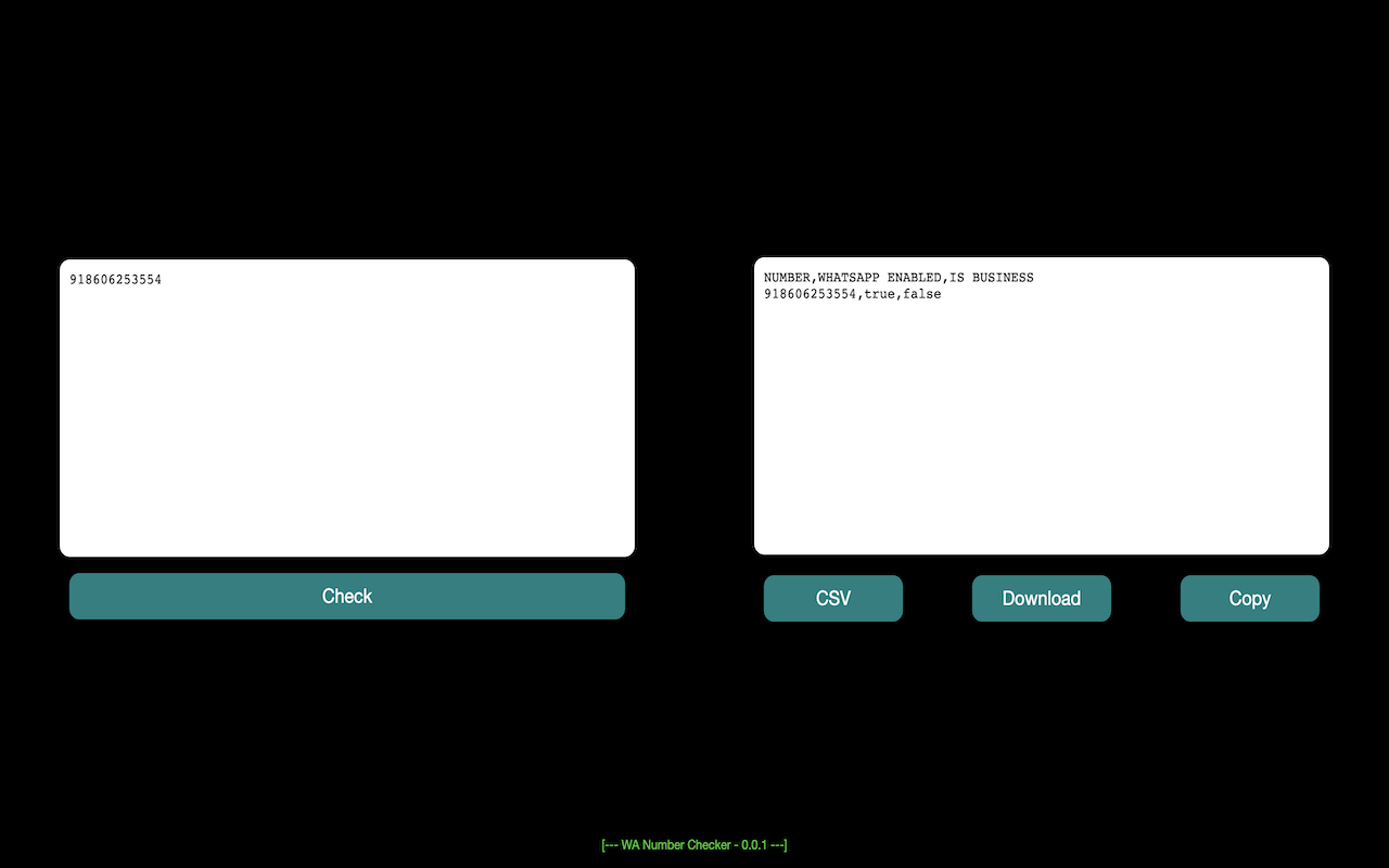 WA Number Checker chrome谷歌浏览器插件_扩展第2张截图