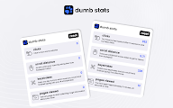 Dumb Stats chrome谷歌浏览器插件_扩展第5张截图