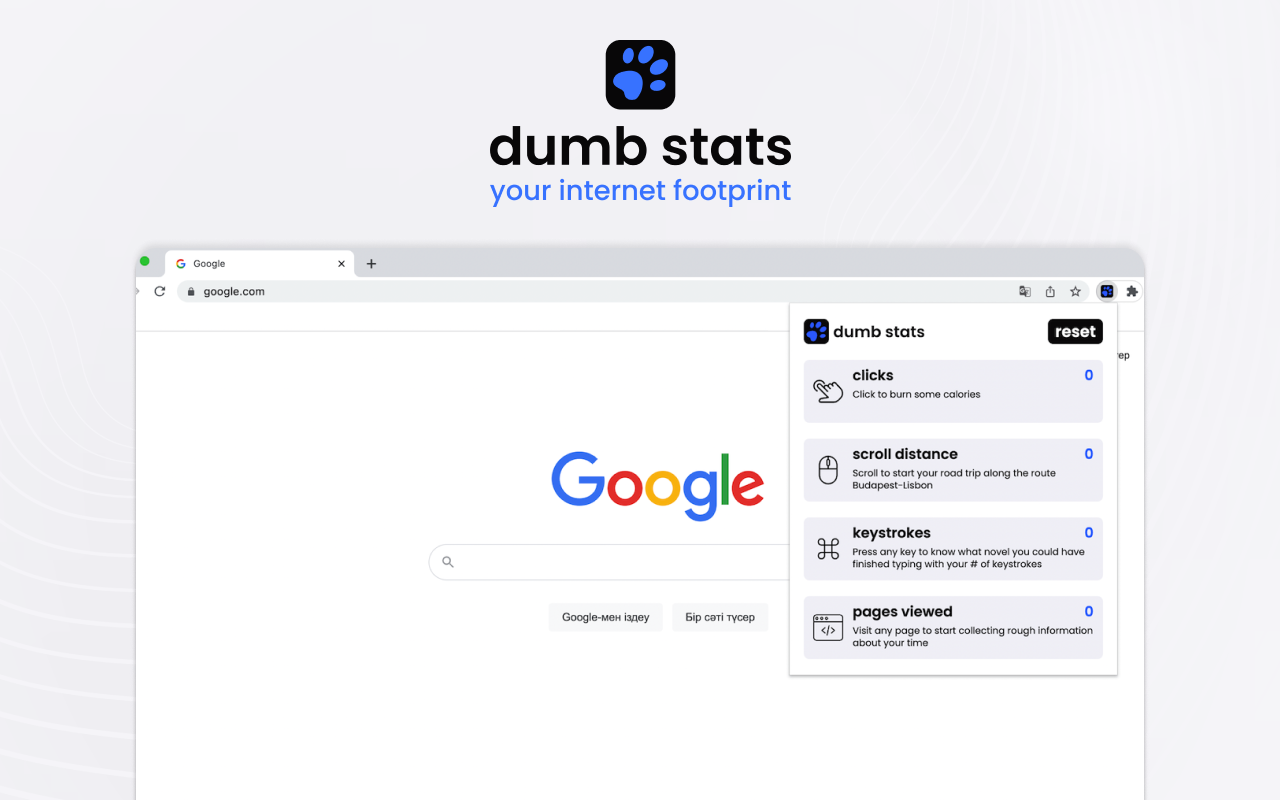 Dumb Stats chrome谷歌浏览器插件_扩展第6张截图