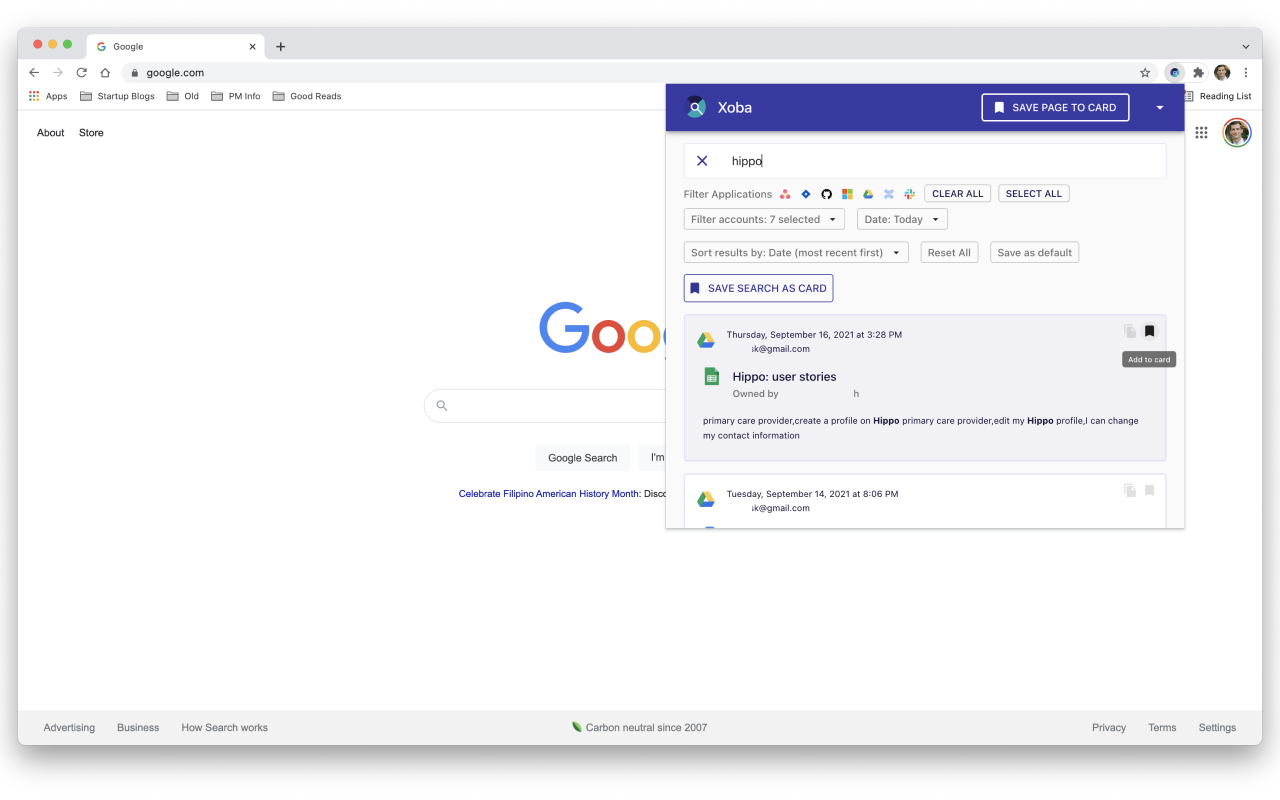 Xoba chrome谷歌浏览器插件_扩展第5张截图