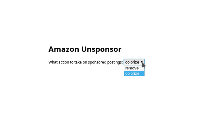 Amazon Unsponsor chrome谷歌浏览器插件_扩展第4张截图