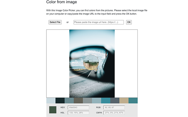 Image Color Picker - find colors from image chrome谷歌浏览器插件_扩展第1张截图
