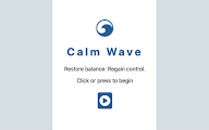 Calm Wave chrome谷歌浏览器插件_扩展第2张截图