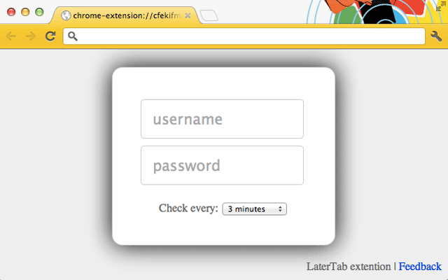 LaterTab chrome谷歌浏览器插件_扩展第1张截图