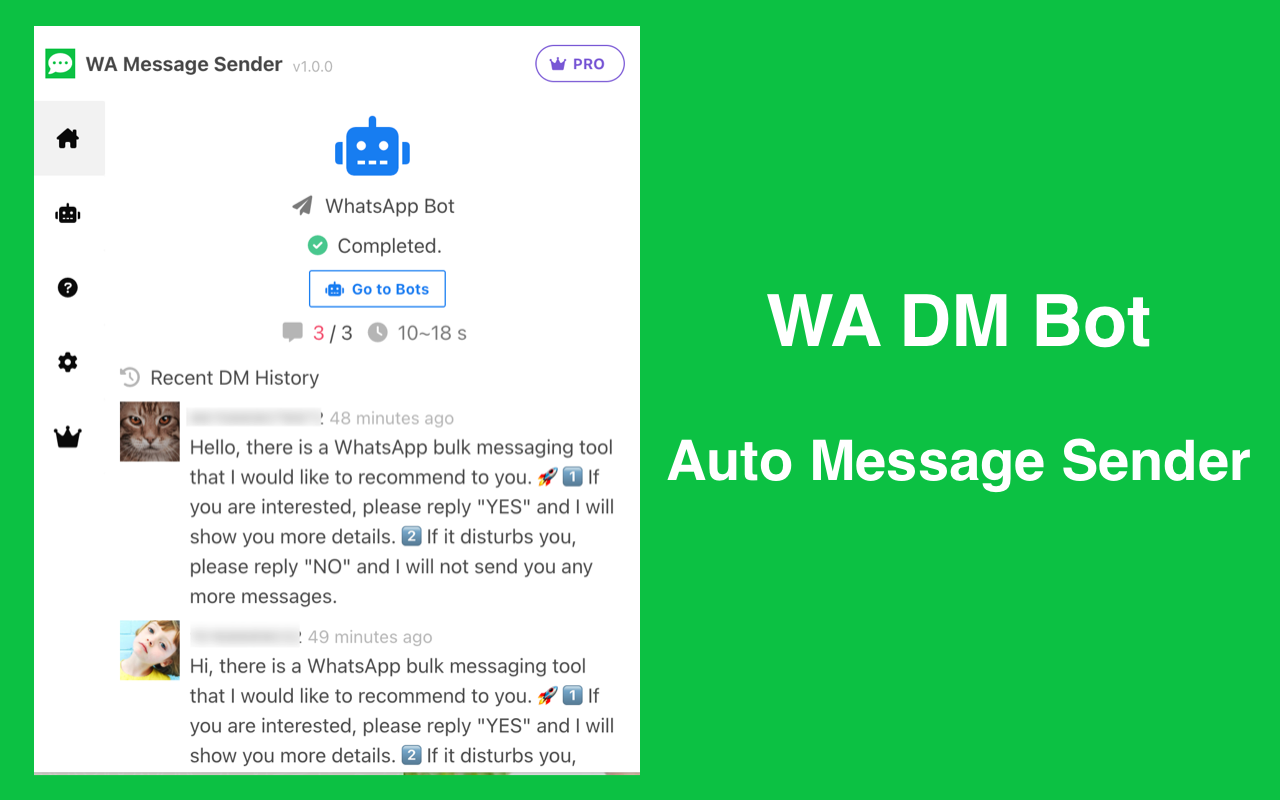 WA Message Sender - WA Web Sender chrome谷歌浏览器插件_扩展第6张截图