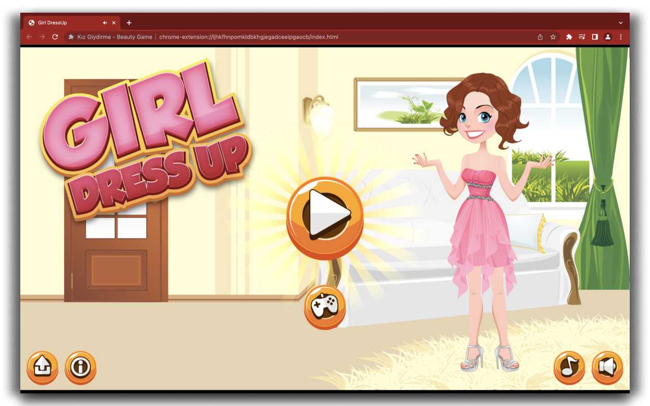Girl Dress Up - Girl Game chrome谷歌浏览器插件_扩展第1张截图