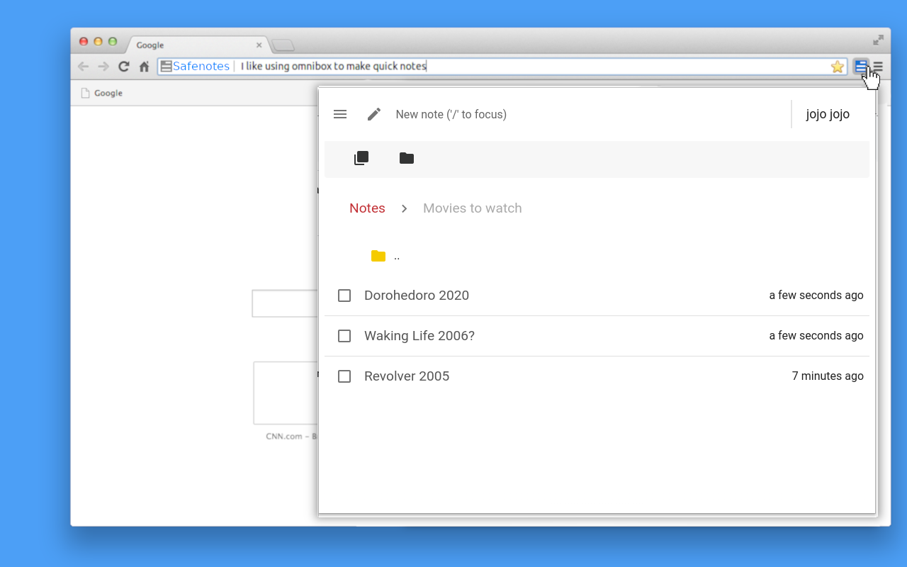 Safenotes chrome谷歌浏览器插件_扩展第3张截图