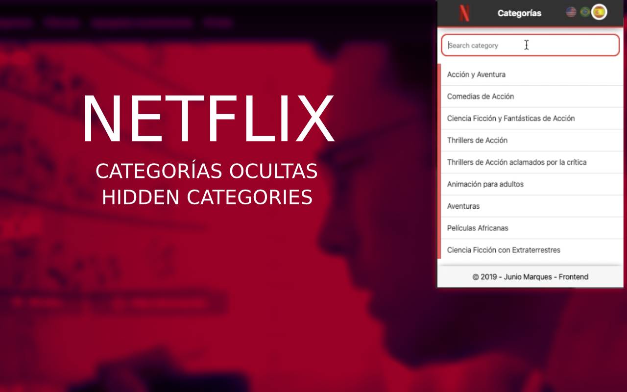 Netflix Hidden Categories chrome谷歌浏览器插件_扩展第1张截图