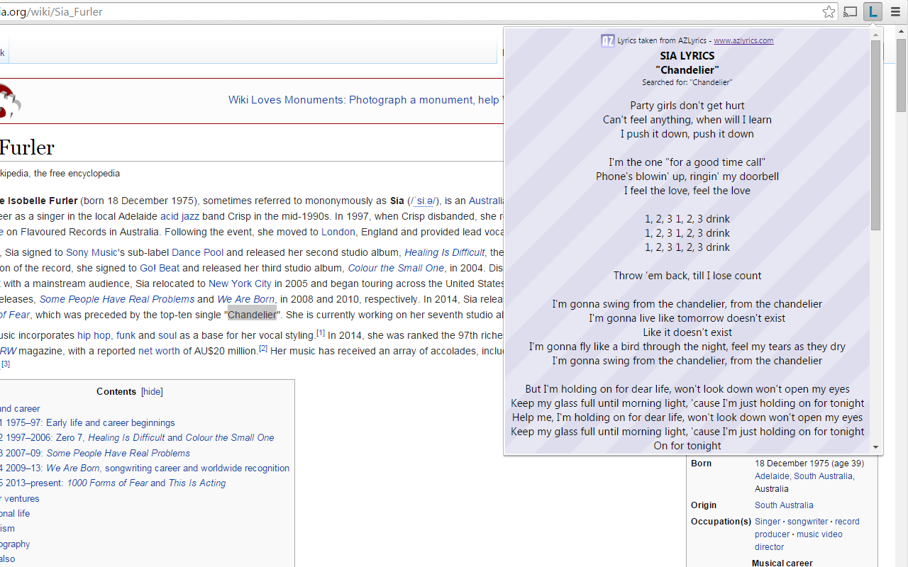 Chrylics chrome谷歌浏览器插件_扩展第3张截图