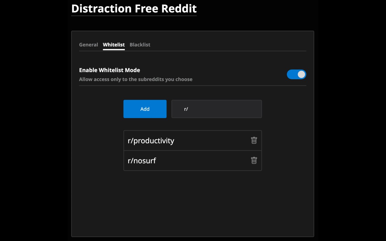 Distraction Free Reddit chrome谷歌浏览器插件_扩展第2张截图