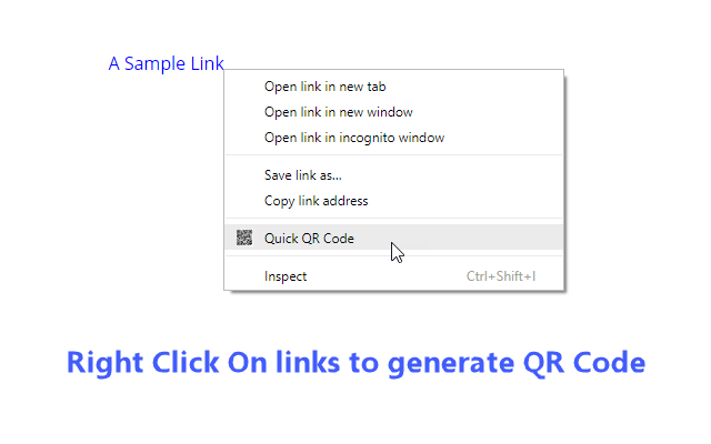 Quick QR Code chrome谷歌浏览器插件_扩展第9张截图
