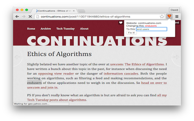 Spellify chrome谷歌浏览器插件_扩展第1张截图