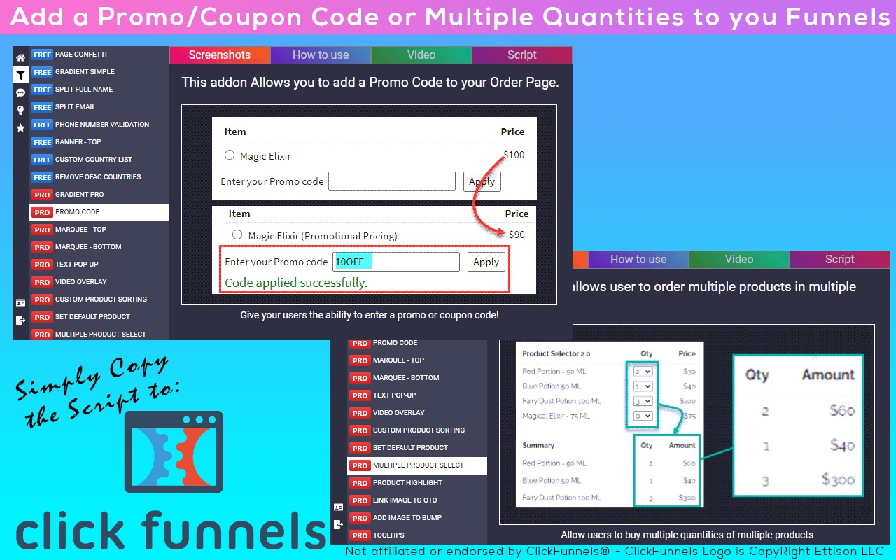 Funnelicious chrome谷歌浏览器插件_扩展第1张截图