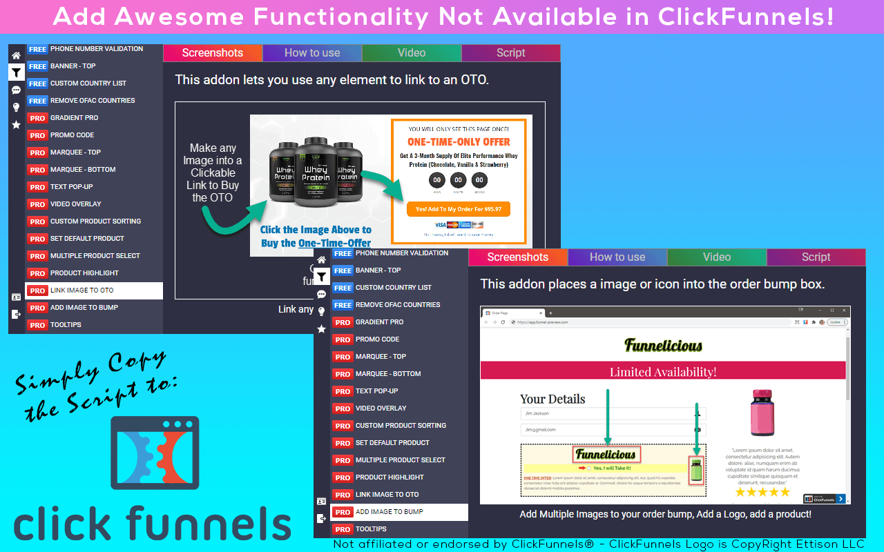 Funnelicious chrome谷歌浏览器插件_扩展第4张截图