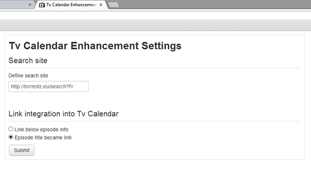 Tv Calendar Enhancement chrome谷歌浏览器插件_扩展第3张截图