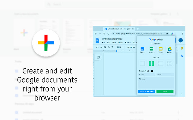 Google Drive. Google Docs chrome谷歌浏览器插件_扩展第4张截图