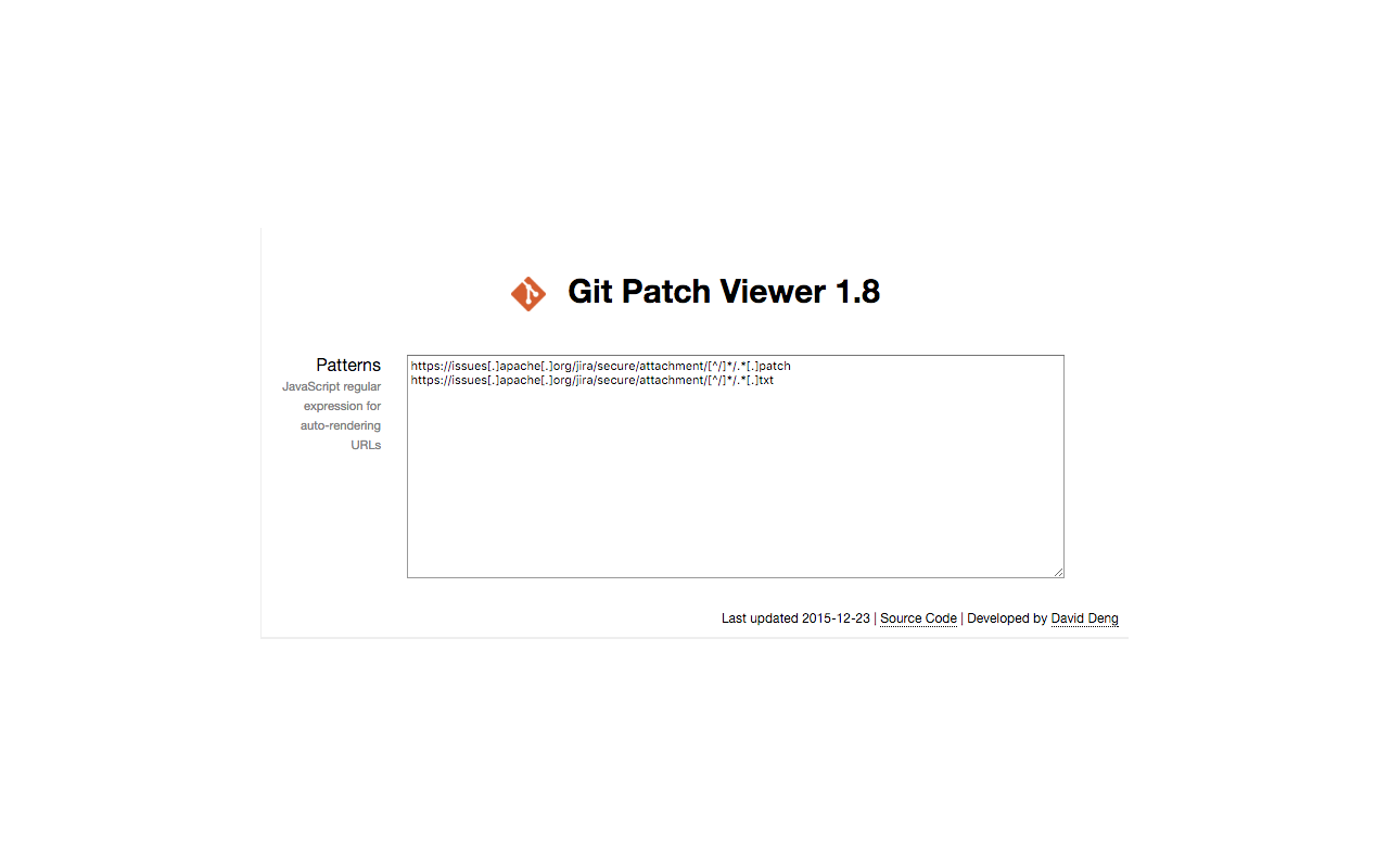 Git Patch Viewer chrome谷歌浏览器插件_扩展第2张截图