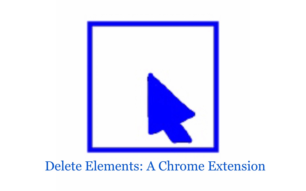 Delete Elements chrome谷歌浏览器插件_扩展第1张截图
