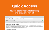 Tab Notes chrome谷歌浏览器插件_扩展第5张截图