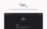 TabSpace chrome谷歌浏览器插件_扩展第5张截图