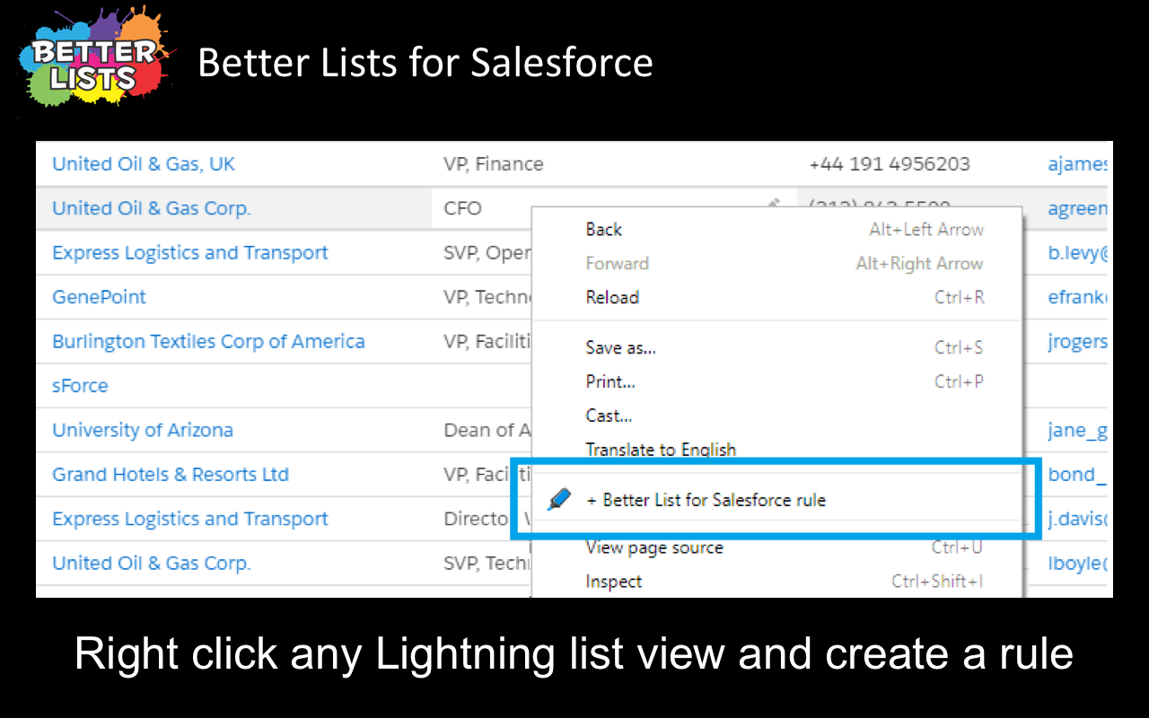 Better Lists for Salesforce® chrome谷歌浏览器插件_扩展第2张截图